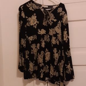 Floral Long Sleeve Blouse